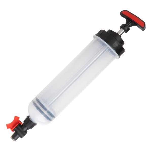 Jeringa de aspiración de fluidos con manguera 1500ml