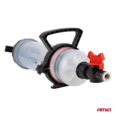 Jeringa de aspiración de fluidos con manguera 1500ml