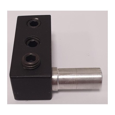 Adaptador de corriente 2 vías 50mm aluminio negativo