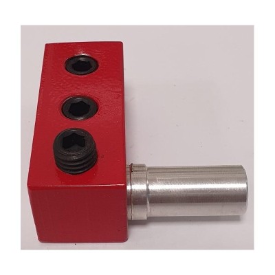 Adaptador de corriente 2 vías 50mm aluminio positivo