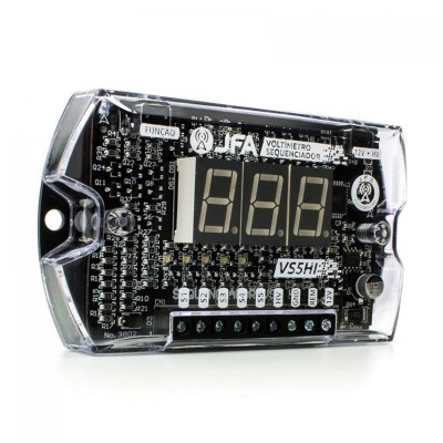 Voltímetro con secuenciador de remote Jfa electrónicos VS5HI