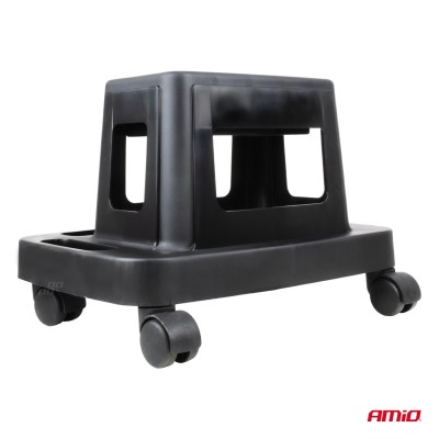Asiento de trabajo con almacenamiento de herramientas 150 kg AMIO-04269