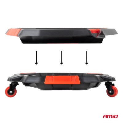 Bandeja para el aceite con almacenamiento de herramientas