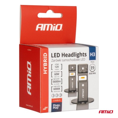 Kit LED Hybrid serie H3 6000K Canbus 60W