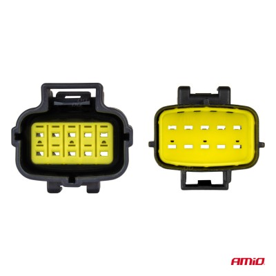 Conector rápido con terminales macho y hembra 10 pines 2.2mm AMIO-04351