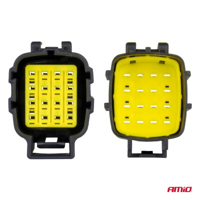 Conector rápido con terminales macho y hembra 16 pines 2.2mm AMIO-04353