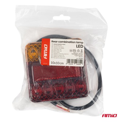 Piloto trasero LED para remolque AMIO-04389