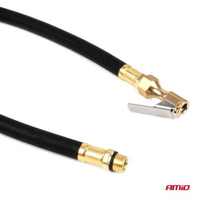 Pistola de inflado con manómetro digital 16 bar AMIO-04483