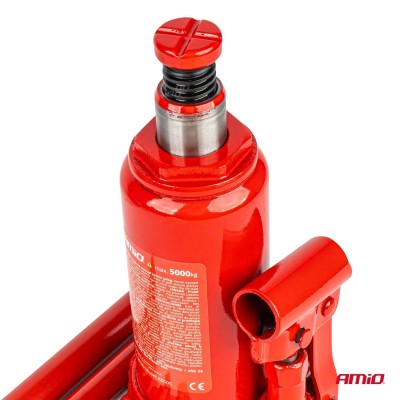 Gato hidráulico de botella 5T caja PVC AMIO-04183