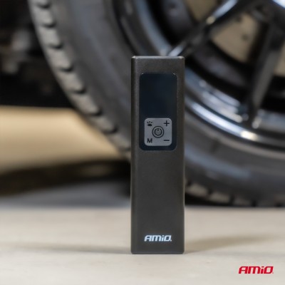 Compresor de aire con linterna LED 100W AMIO-04376