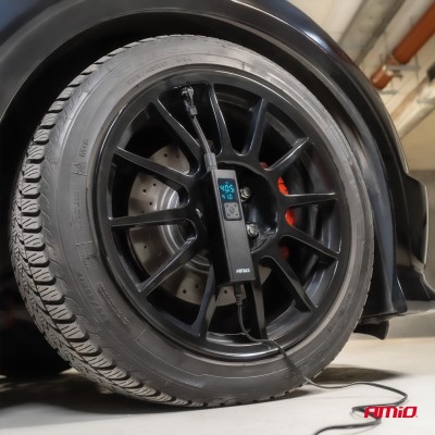 Compresor de aire con linterna LED 100W AMIO-04376