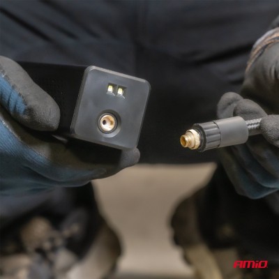 Compresor de aire con linterna LED 100W AMIO-04376