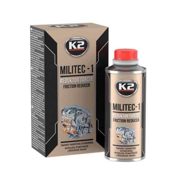 Reductor de fricción K2 MILITEC-1 250 ml