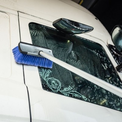 Cepillo telescópico lavado furgonetas y camiones K2