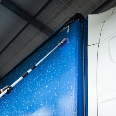 Cepillo telescópico lavado furgonetas y camiones K2