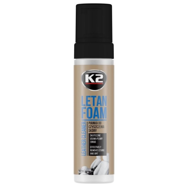 Espuma limpiador de piel K2 LETAN 200ml.