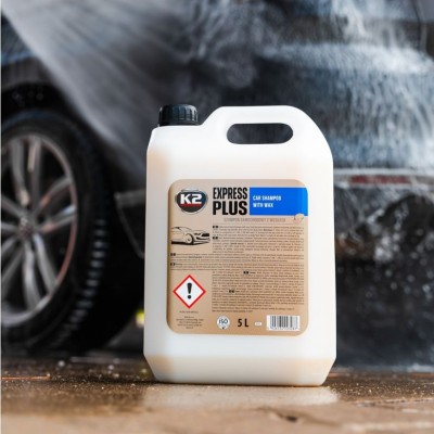Champú concentrado para lavado exterior K2 EXPRESS PLUS 5 Liltros