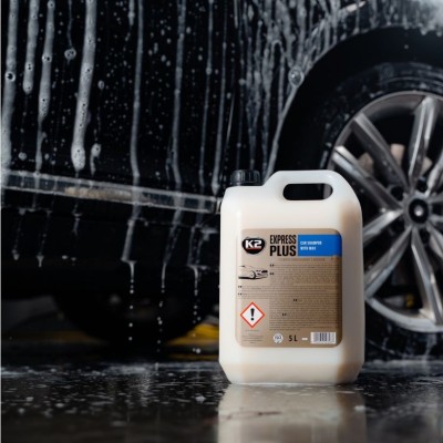 Champú concentrado para lavado exterior K2 EXPRESS PLUS 5 Liltros