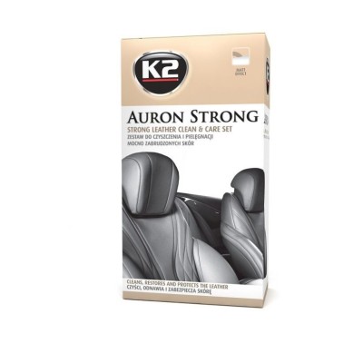 Kit limpieza y restauración de cuero K2 AURON STRONG
