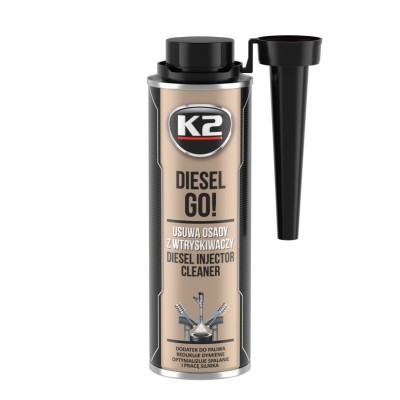 Limpiador de inyectores de gasoil K2 DIESEL GO! 250 ml