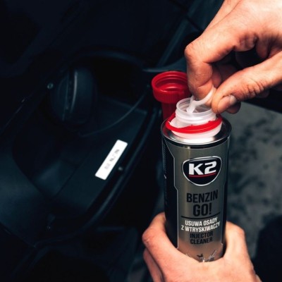 Limpiador de inyectores de gasolina K2 BENZIN GO! 250ml
