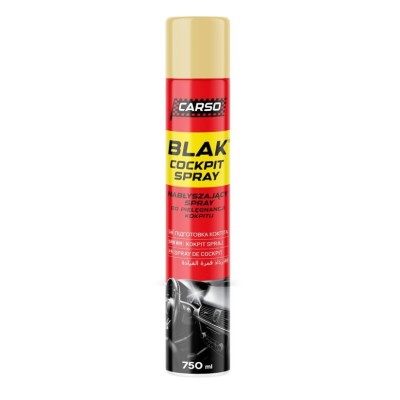 Limpia salpicaderos Carso Blak vainilla 750 ml