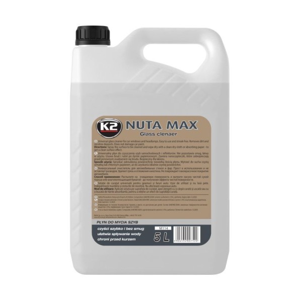 Limpia cristales K2 NUTA MAX 5 Lts.