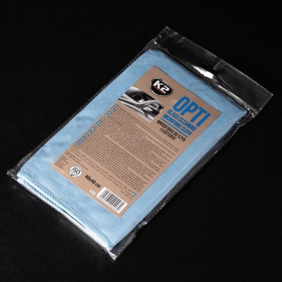 Paño de Microfibra para cristales y espejos 40x40 cm K2 OPTI