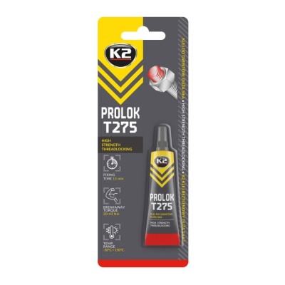Pegamento fijador anaeróbico rojo K2 PROLOK T275 6ml