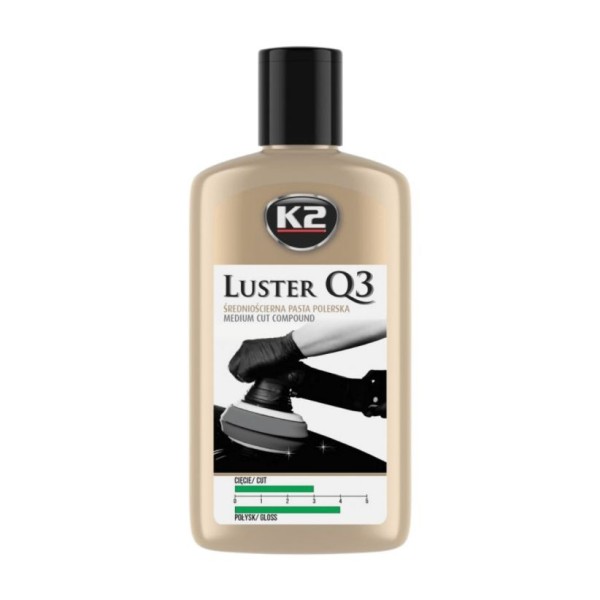 Pulimento liquido ultrarrápida 3200 K2 LUSTER Q3 VERDE 250 grms.
