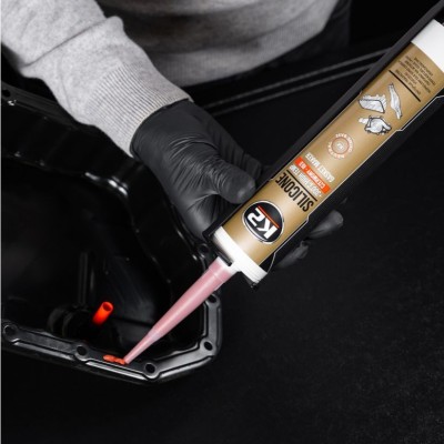 Silicona de juntas roja K2 +300°C 300ml