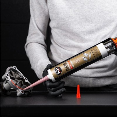 Silicona de juntas roja K2 +300°C 300ml