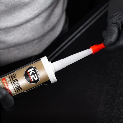 Silicona de juntas roja K2 +300°C 300ml