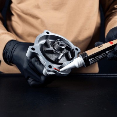 Silicona de juntas roja K2 +350°C 85gr