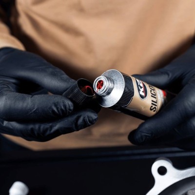 Silicona de juntas roja K2 +350°C 85gr