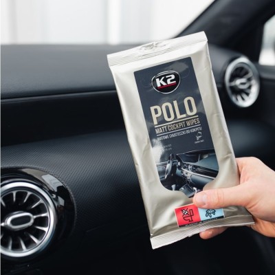 Toallitas limpieza salpicaderos y plásticos K2 POLO