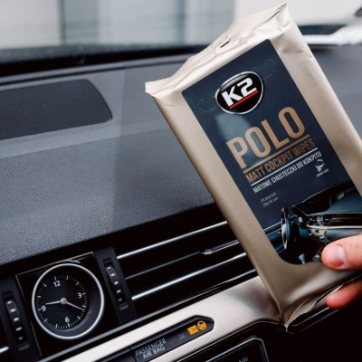 Toallitas limpieza salpicaderos y plásticos K2 POLO
