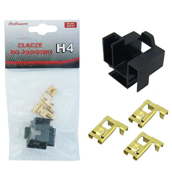 Conector bombillas H4 CarCommerce