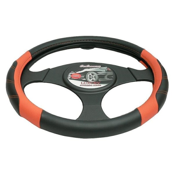 Funda de volante luxury naranja CarCommerce