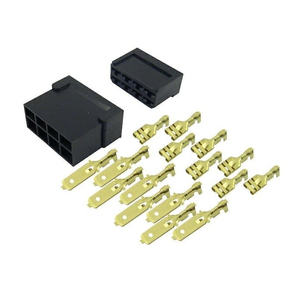 Conector rápido 8 vías blanco CarCommerce