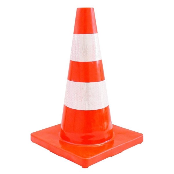 Cono de seguridad reflectante 45cm CarCommerce