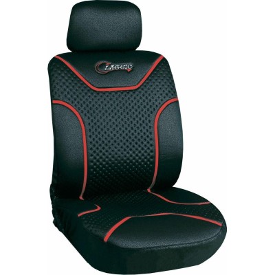 Funda asiento classic negro 1 pieza Carcommerce
