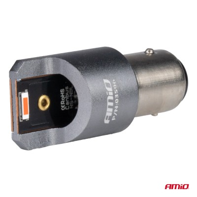 Bombillas LED CANBUS PRO series BAY15D P21/5W 2x1860SMD Rojo 12/24V FULL CANBUS