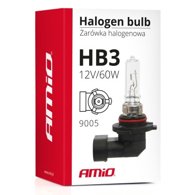 Bombilla halógena HB3 9005 12V 65W 1 unidad