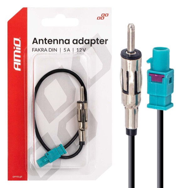 Adaptador de antena FAKRA a DIN 5A 12V