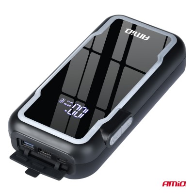 Arrancador de batería 3 en 1 12V 12Ah 1600A AMIO