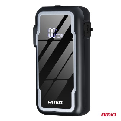 Arrancador de batería 3 en 1 12V 12Ah 1600A AMIO