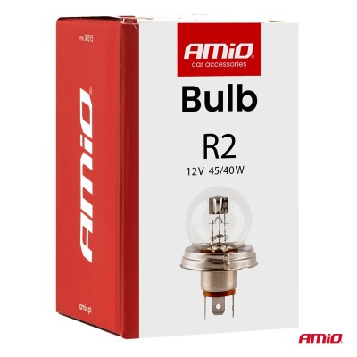 Bombilla halógena R2 12V 45/40W P45t AMIO