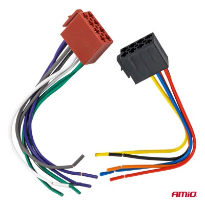 Conector ISO hembra ISO CCA 5A 12V AMIO