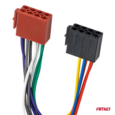 Conector ISO hembra ISO CCA 5A 12V AMIO